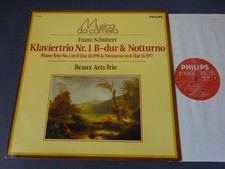 SCHUBERT - PIANO TRIO NO 1 / NOTTURNO LP, Beaux Arts Trio, PHILIPS 6503 069 comprar usado  Enviando para Brazil