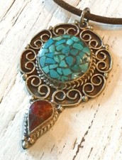 Schönes amulett tibet gebraucht kaufen  Schwaig b.Nürnberg