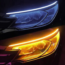 Usado, 2x LED DRL luz de circulação diurna lâmpada de seta tira faróis acessórios comprar usado  Enviando para Brazil