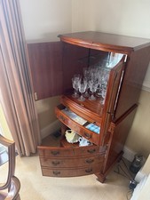 Yew bar cabinet for sale  DONCASTER