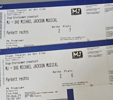 Karten michael jackson gebraucht kaufen  Bad Dürrenberg