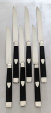 Couteaux lames argent d'occasion  Nantes-