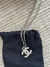 Chanel diamanté silver for sale  WILMSLOW
