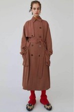 Trench coat Acne Studios marrom tijolo (tamanho 34/S) coleção feminina / USADO comprar usado  Enviando para Brazil
