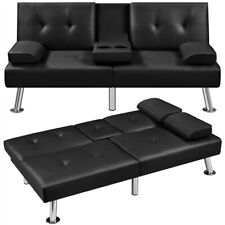 Faux leather sofa for sale  USA