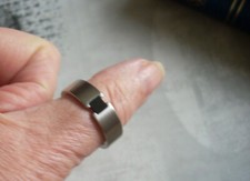 Bague acier inoxydable d'occasion  Villepinte