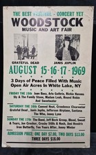 woodstock poster for sale  Moscow