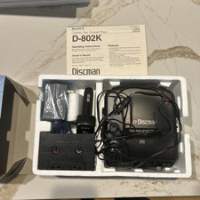 CD player portátil Sony Car Discman D-802K comprar usado  Enviando para Brazil