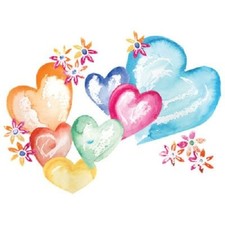 Flowery hearts tshirt for sale  Olivet