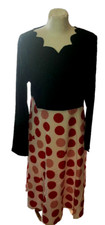 Rockabilly langarm kleid gebraucht kaufen  Berlin