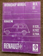 Renault r1120 original for sale  COLCHESTER