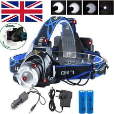 Headlamp rechargeable 350000lm for sale  NORTHAMPTON
