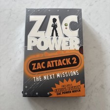 Usado, Zac Power: Zac Attack 2 The Next Missions 4 conjunto de livros (sem relógio) comprar usado  Enviando para Brazil