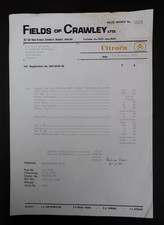 Citreon 2cv purchase for sale  PULBOROUGH