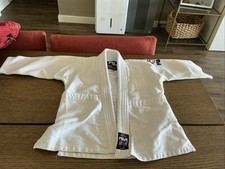 Jaqueta Fuji Kimono Unissex Infantil Jiu-Jitsu Gi Branca Artes Marciais Tamanho 0000 Taekwondo comprar usado  Enviando para Brazil
