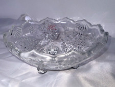 Clear glass embossed for sale  Park City