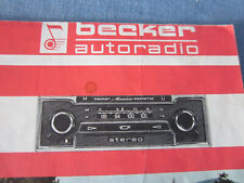 Becker autoradio prospekt gebraucht kaufen  Weilburg