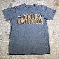 Camisa banda de distorção social vintage tamanho médio, usado comprar usado  Enviando para Brazil
