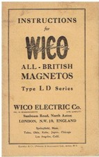Wico ld1 ld2 for sale  WORKSOP