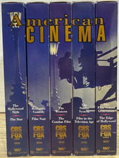 Série documental de cinema americano - Conjunto de 5 fitas VHS, 10 episódios comprar usado  Enviando para Brazil