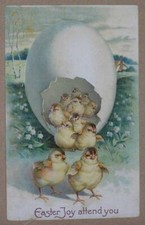 Embossed easter postcard for sale  Newton