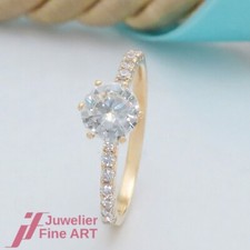 Brillant solitär ring gebraucht kaufen  Moers