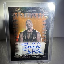 Steve Austin 2025 Topps Chrome WWE Cactus Jack Laranja Auto 1/25 PRIMEIRO NA IMPRESSÃO!! comprar usado  Enviando para Brazil