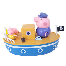 Peppa Pig Grandpa Pig's Bathtime Boat com Peppa & George em coletes salva-vidas comprar usado  Enviando para Brazil