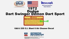 1972 dart swinger for sale  Youngstown