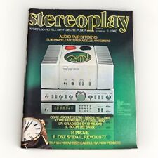 Rivista stereoplay 1977 usato  Cave