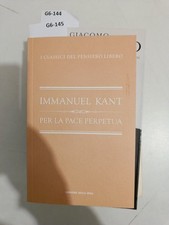 pace perpetua kant usato pace perpetua kant usato Carpi