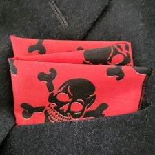 Skull crossbones pocket for sale  DARTFORD
