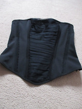 Ladies black basque for sale  LEEDS