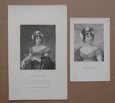 Madame stael gravures d'occasion  Paris XVIII