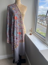 Light grey pashmina for sale  SALISBURY