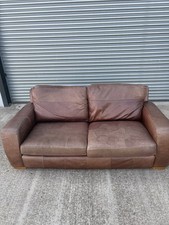 Leather sofa mcm for sale  NORTHAMPTON