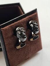 Tateossian cufflinks skull for sale  LONDON