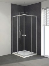 CN210 MARWELL Kabina prysznicowa Flexi 77-90x77-90-190 cm Prysznic narożny, używany na sprzedaż  PL