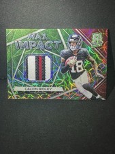 2019 Panini Spectra Calvin Ridley /25 Max Impact adesivo 3 cores (MEM) MI-8 comprar usado  Enviando para Brazil