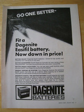 Dagenite easifill batteries for sale  BRISTOL