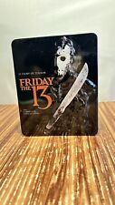 Friday The 13th The Complete Collection Metal Tin Blu-Ray Book Patch Jason RARE comprar usado  Enviando para Brazil