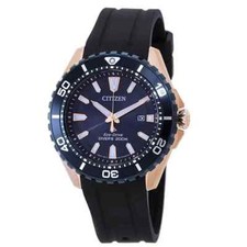 Relógio Citizen masculino Promaster Dive Eco-Drive mostrador azul - BN0196-01L NOVO comprar usado  Enviando para Brazil