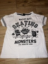Shirt weiß monster gebraucht kaufen  Gröbenzell