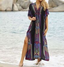 VESTIDO QUIMONO TÚNICA KAFTAN OVERSIZE ALGODÃO MACIO AU STOCK BIQUÍNI CAPA DR212-1 comprar usado  Enviando para Brazil