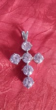 Vintage silver cross for sale  LONDON