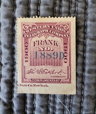1900 telegraph stamp for sale  Fort Lauderdale