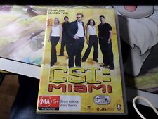 CSI: Miami: Temporada 2 (2003: Conjunto de DVD de 6 Discos) Muito Bom Estado Região 4 comprar usado  Enviando para Brazil
