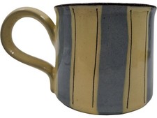 Striped ceramic coffee for sale  UK