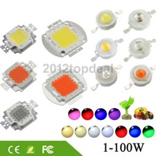 Usado, Chip de LED de alta potência 1W-100W COB SMD LED grânulo branco RGB UV crescer espectro total comprar usado  Enviando para Brazil