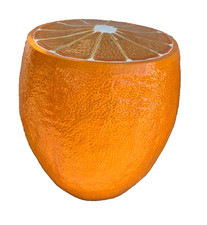 Orange fruit stool for sale  Las Vegas